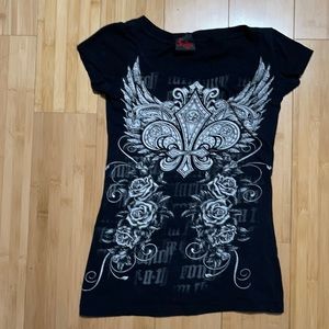 Folter slashed women’s tee